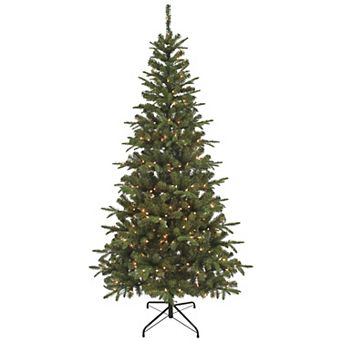 National Tree Company 7.5-ft. Artificial Pacific Mixed Pine Hinged Christmas Tree