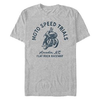 Men's Moto Speed Trials Flat Rock Raceway Graphic Tee