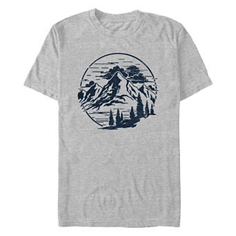 Men's Mountain View Stamp Graphic Tee
