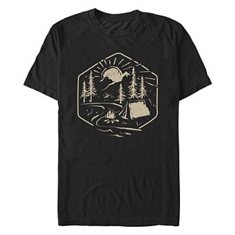 Men's Mountain Camp Site Graphic Tee