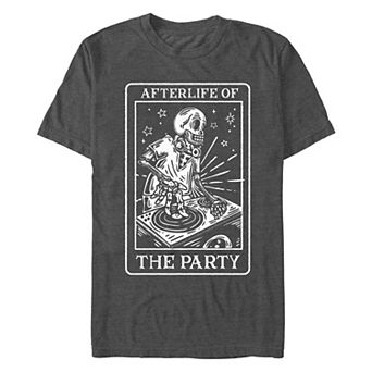 Men's Afterlife Of The Party Card Graphic Tee