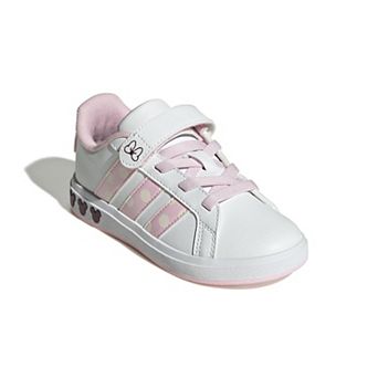 Disney's Minnie Mouse adidas Grand Court Kids Lace-Up Shoes