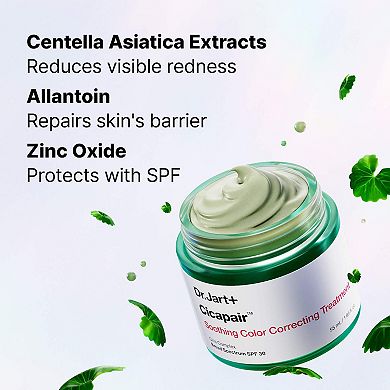 Cicapair Soothing Color Correcting Treatment SPF 30 with Centella Asiatica Extracts