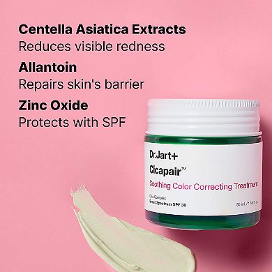Cicapair Soothing Color Correcting Treatment SPF 30 with Centella Asiatica Extracts