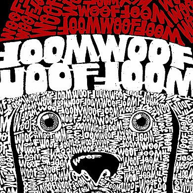 Christmas Peeking Dog - Women's Plus Size Word Art Tank Top