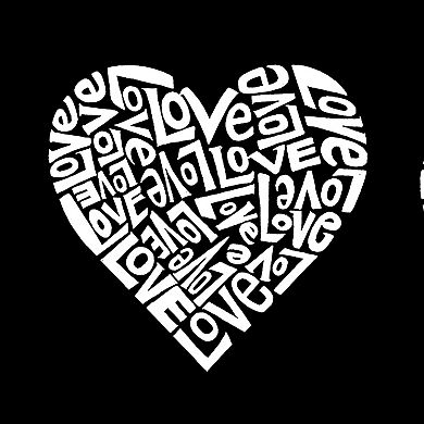 Women's Plus Size Word Art Tank Top - Peace Love Cats