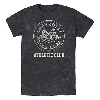 Men's Chevrolet Corvette Athletic Club Mineral Wash Graphic Tee