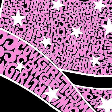 Cowgirl Hat - Women's Plus Size Word Art Tank Top