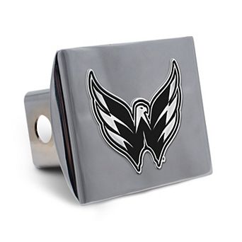 WinCraft Washington Capitals Premium Metal Chrome Hitch Cover