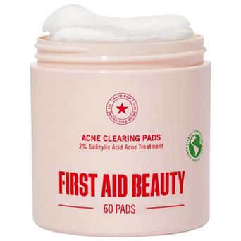 First Aid Beauty Acne Clearing Pads - 2% Salicylic Acid Acne Treatment