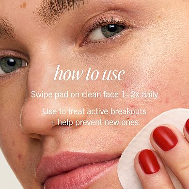 Acne Clearing Pads - 2% Salicylic Acid Acne Treatment