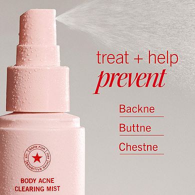 Body Acne Clearing Mist - 2% Salicylic Acid Acne Treatment