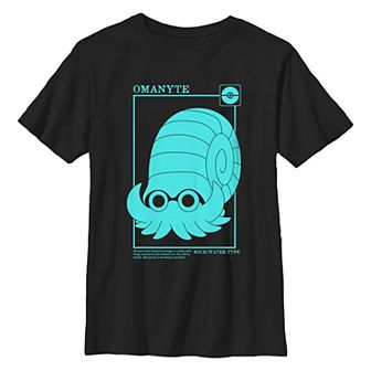 Boys 8-20 Pokemon Omanyte Graphic Tee