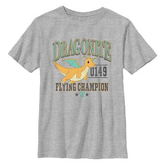 Boys 8-20 Pokemon Dragonite Flying Champion Graphic Tee