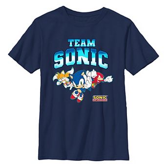 Boys 6-20 Sonic the Hedgehog Team Sonic Graphic Tee
