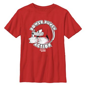 Boys 8-20 Sonic the Hedgehog Power Punch Action Graphic Tee