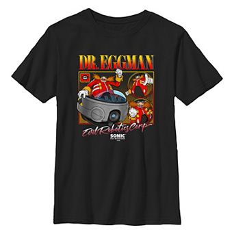 Boys 6-20 Sonic the Hedgehog Dr. Eggman Graphic Tee