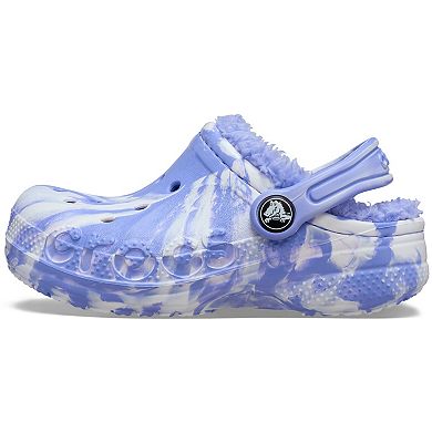 Crocs Baya Lined Toddler & Little Kids Slip-On Clogs