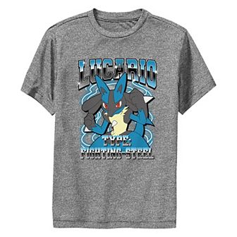 Boys 8-20 Pokemon Lucario Poster Performance Graphic Tee