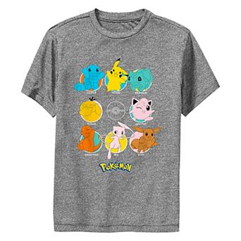 Boys 8-20 Pokemon Character Collage Performance Graphic Tee