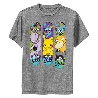 Boys 8-20 Pokemon Skateboards Performance Graphic Tee