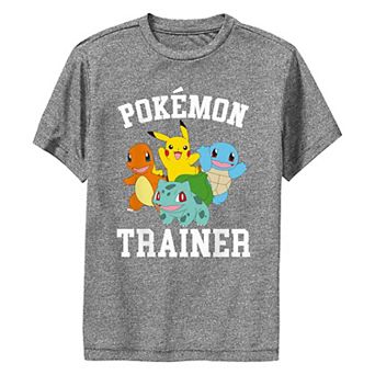 Boys 8-20 Pokemon Trainer Group Performance Graphic Tee