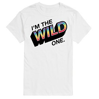Big & Tall UNO I'm The Wild One Pride Graphic Tee