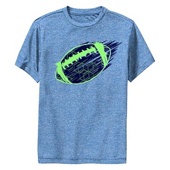 Boys 8-20 Lightning Fast Football Performance Graphic Tee
