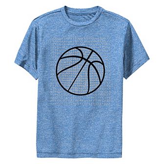 Boys 8-20 Dots Print Basketball Performance Graphic Tee