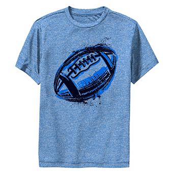 Boys 6-20 Football Sketch Performance Graphic Tee