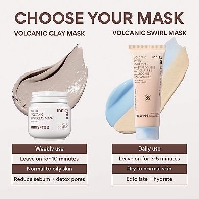 Volcanic Swirl Exfoliating Pore Mask
