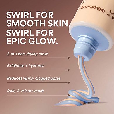 Volcanic Swirl Exfoliating Pore Mask