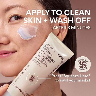 Volcanic Swirl Exfoliating Pore Mask