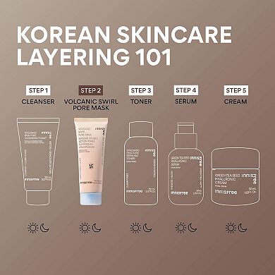 Volcanic Swirl Exfoliating Pore Mask