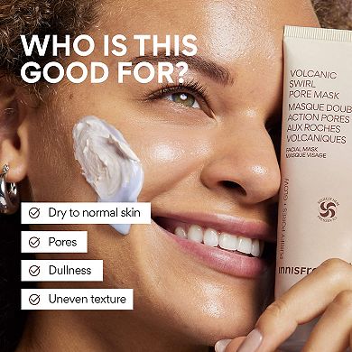 Volcanic Swirl Exfoliating Pore Mask