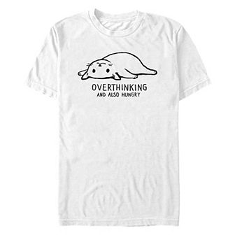 Men's Overthinking And Also Hungry Graphic Tee