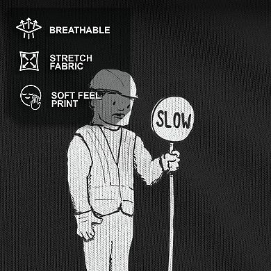 Men's Funny Signs Graphic Tee