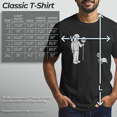 Men's Funny Signs Graphic Tee