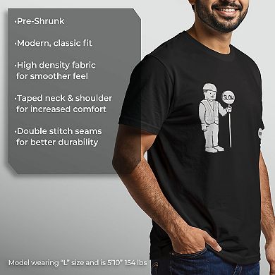 Men's Funny Signs Graphic Tee