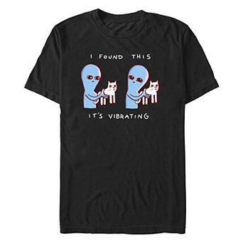 Men's I Found This It's Vibrating Graphic Tee