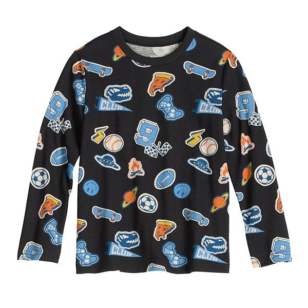 Boys 4-12 Jumping Beans® Long Sleeve Graphic Tee