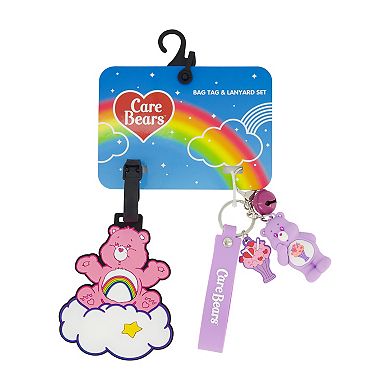 ful Care Bears 2-pc. Bag Tag & Lanyard Set