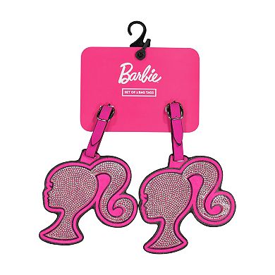 ful Barbie® Bling 2-pc. Luggage Tag Set