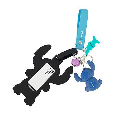 ful Disney's Stitch & Scrump Luggage Tag & Lanyard Set