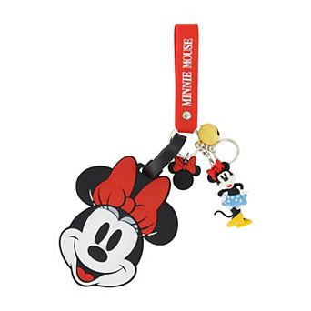 ful Disney's Minnie Mouse Luggage Tag & Lanyard Set