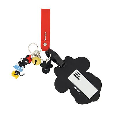 ful Disney's Minnie Mouse Luggage Tag & Lanyard Set