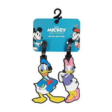 ful 2-pc. Luggage Tag Set Disney's Classic Donald & Daisy Duck