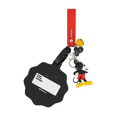 ful Disney's Mickey Mouse Luggage Tag & Lanyard Set