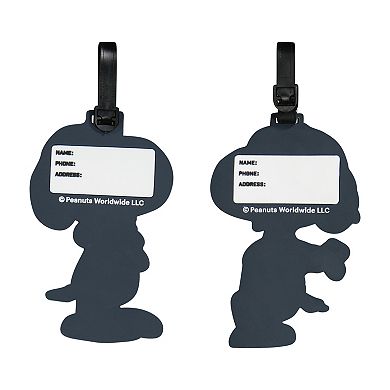 ful Peanuts Snoopy 2-pc. Luggage Tag Set