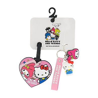 ful 2-pc. Hello Kitty & My Melody Luggage Tag & 3D Lanyard Set